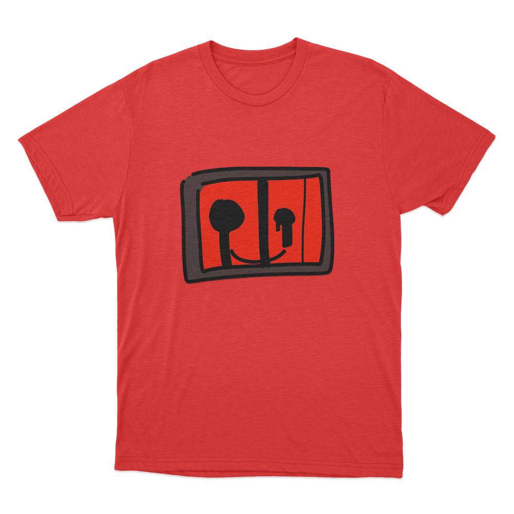 JX1DX1 T Shirt Red JX1DX1 T Shirt Red